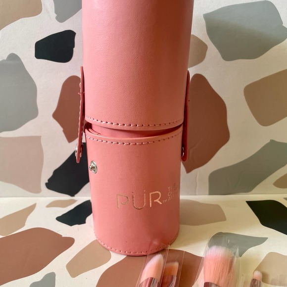 Pur cosmetics brush tube and brush set - Picture 3 of 5